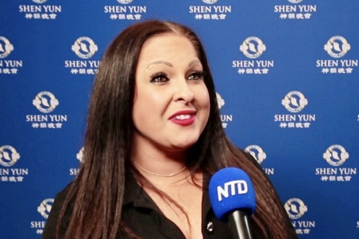 Lisa-Jayne Rattray enjoyed Shen Yun Performing Arts at the SEC Armadillo in Glasgow, Scotland, on Feb. 6, 2026. (NTD)