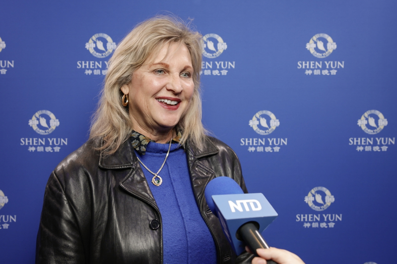 Dorothy Pemberton, a city councilwoman for the City of Downey attended Shen Yun Performing Arts’ performance at the Terrace Theater of the Long Beach Convention & Entertainment Center in Long Beach, California, on Feb. 6, 2026.  (NTD)