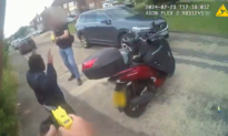 Footage Shows Moment Man Was Arrested Over Attack on Army Officer