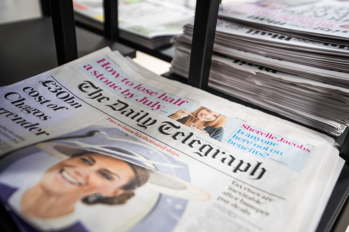 The Culture secretary has intervened over the Daily Mail owner’s plan to buy the Telegraph (James Manning/PA)