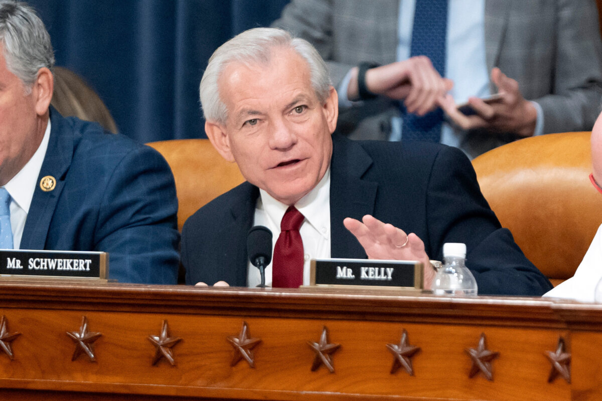 Rep. David Schweikert (R-Ariz.) speaks during a hearing of the House Committee on Ways and Means on Capitol Hill, in Washington on Sept. 24, 2024. (AP Photo/Mark Schiefelbein, File)