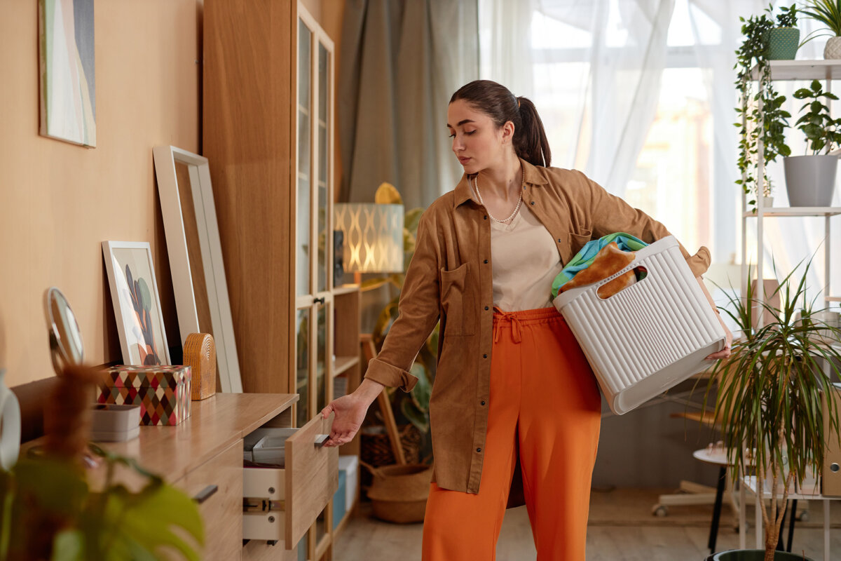 Simple routines can help families maintain a clean home without sacrificing time together. (SeventyFour/Shutterstock)