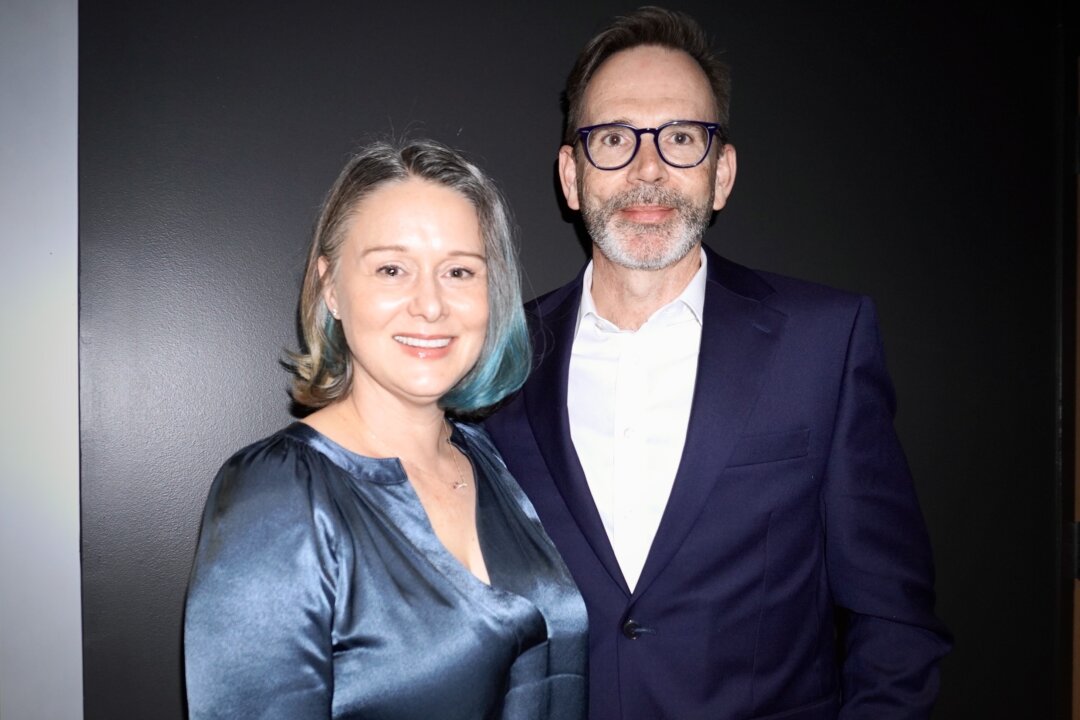 Mandy and Brendon Hawtin enjoyed Shen Yun's evening performance at the CFISD Visual and Performing Arts Center on Feb. 13, 2026. (Sherry Dong/The Epoch Times)