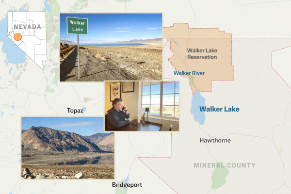 How a Water War Is Brewing Over a Drying Lake in Nevada
