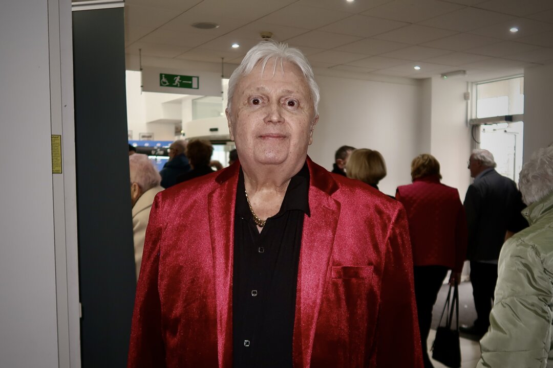 Robert Boyd attended Shen Yun Performing Arts at Venue Cymru in Llandudno on Feb. 14, 2026. (Jenna Zhan/The Epoch Times)
