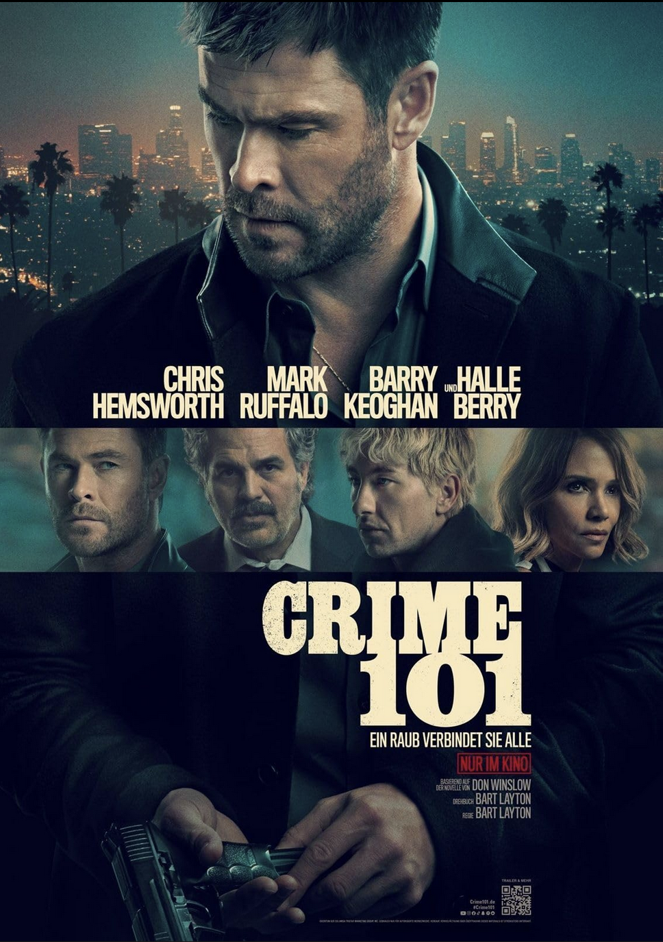 Promotional poster for "Crime 101." (Sony Pictures Releasing)