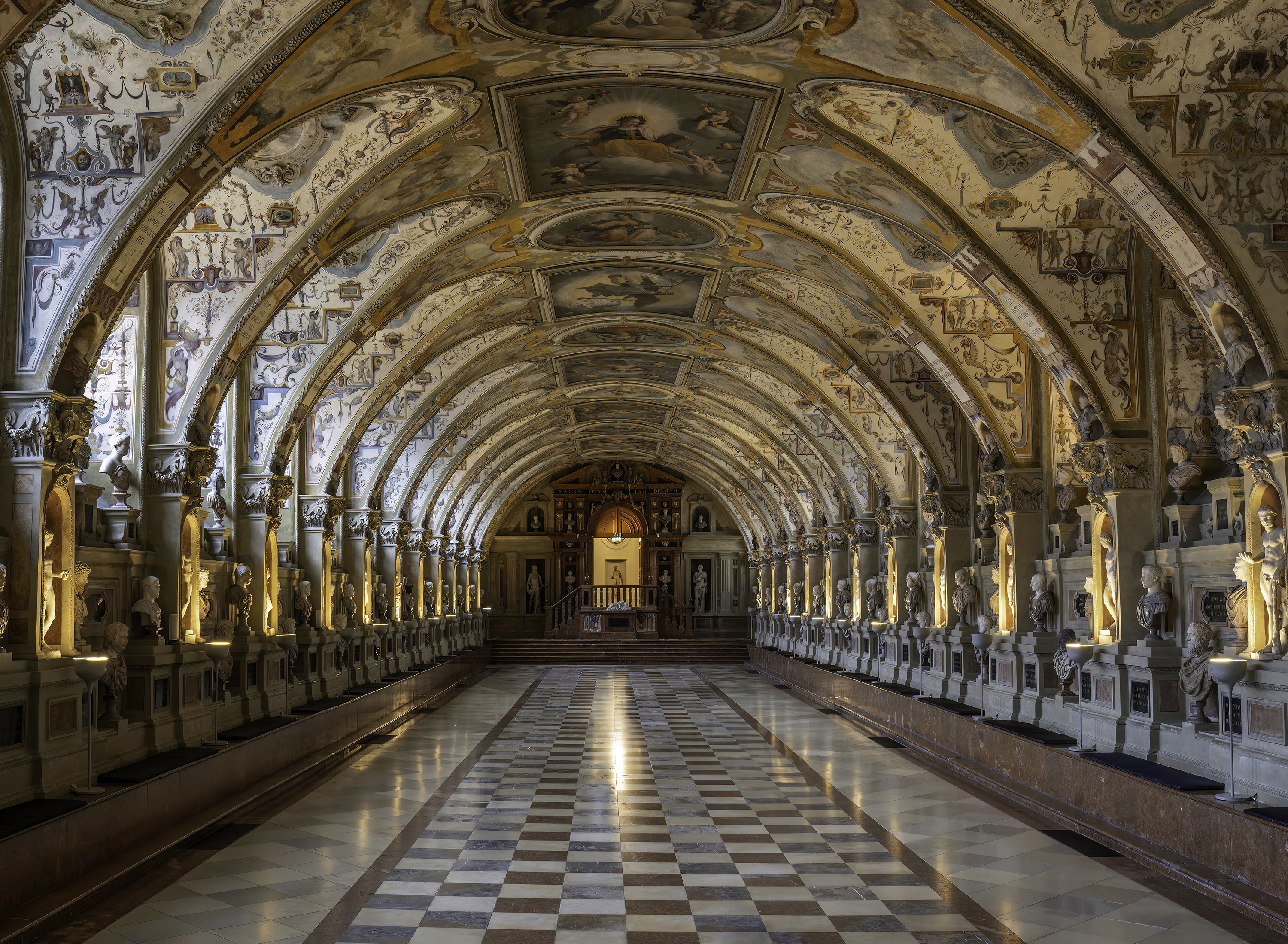 Antiquarium Halll in the Munich Residenz