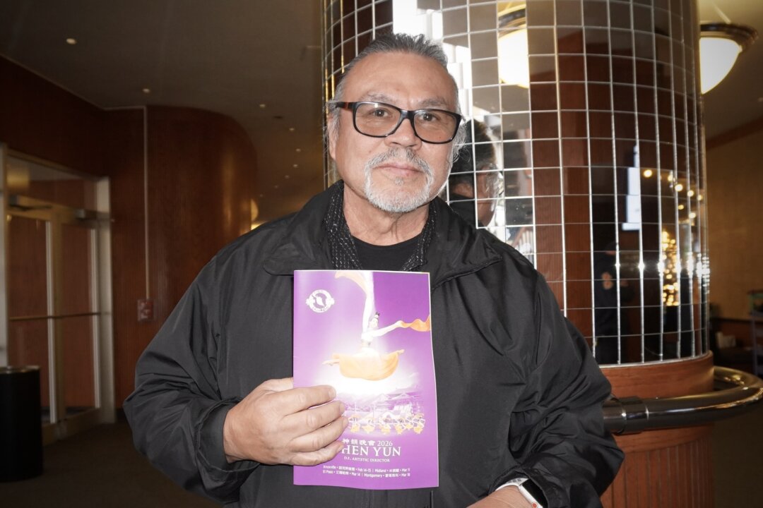Rick Oropez attended Shen Yun Performing Arts at the Knoxville Civic Auditorium and Coliseum on Feb. 15, 2026. (Sally Sun/The Epoch Times)