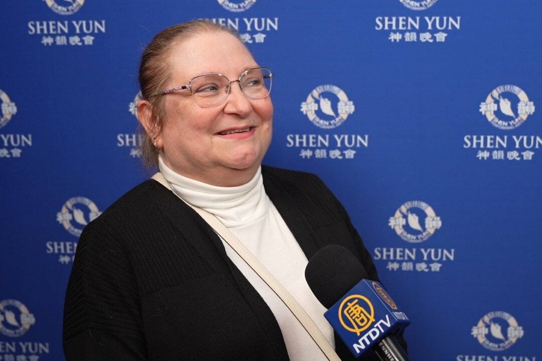 Lisa Addison enjoyed Shen Yun's evening show at the the Columbia County Performing Arts Center on Feb. 17, 2026. (NTD)