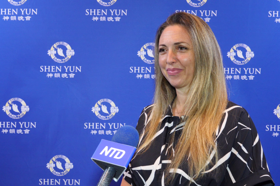 Aiyana Sugerman at the Shen Yun Performing Arts performance at Broward Center for the Performing Arts on Feb. 18, 2026. (NTD)