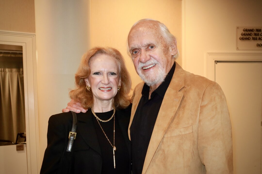 Anne and Ray Hargreaves enjoyed Shen Yun's evening show at the Belk Theater at Blumenthal Performing Arts Center on Feb. 20, 2026. (Nancy Bao/The Epoch Times)