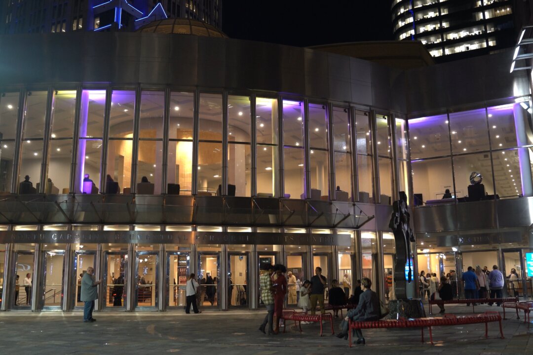 The Belk Theater at the Blumenthal Performing Arts Center in Charlotte, N.C., on Feb. 20, 2026. (Maggie Xie/The Epoch Times)