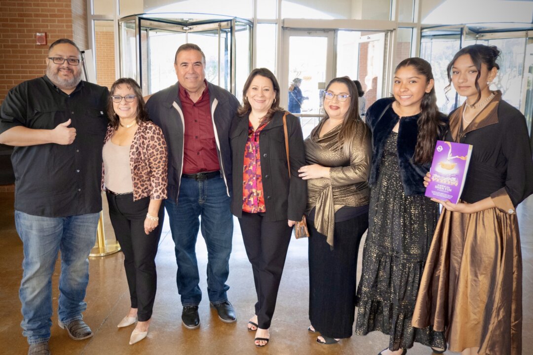 Albert Villarreal and his family enjoyed Shen Yun's matinee at the McAllen Performing Arts Center on Feb. 22, 2026. (Jane Yang/The Epoch Times)