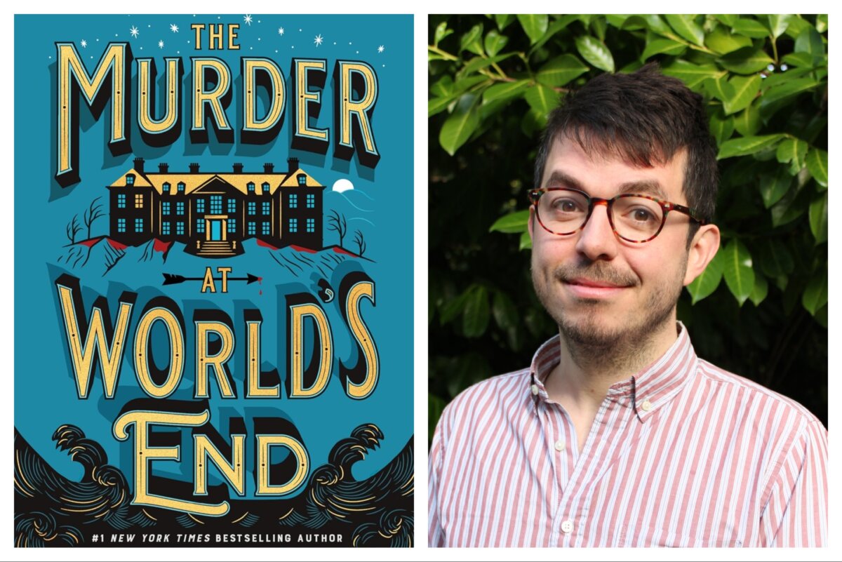 "The Murder at World's End" is Ross Montgomery's first book for adults. (Helen Nianias)