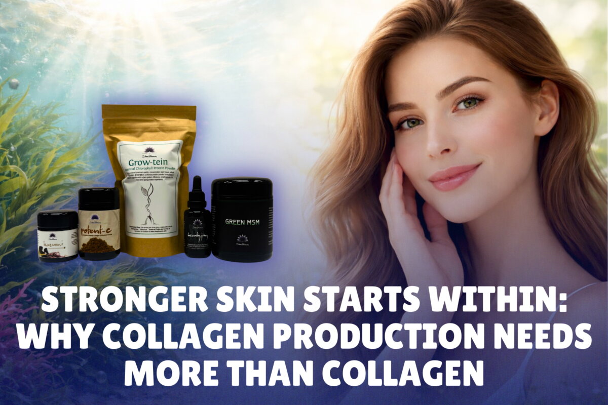 Stronger Skin Starts Within. (Shen Blossom)