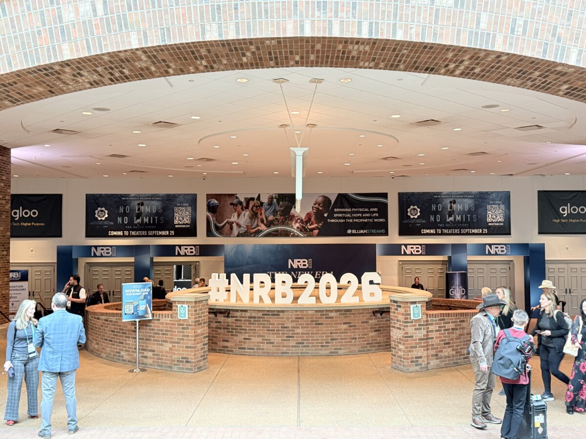 NRB 2026 International Christian Media Convention in Nashville, Tennessee on Feb. 17, 2026. (Helen Li/The Epoch Times)