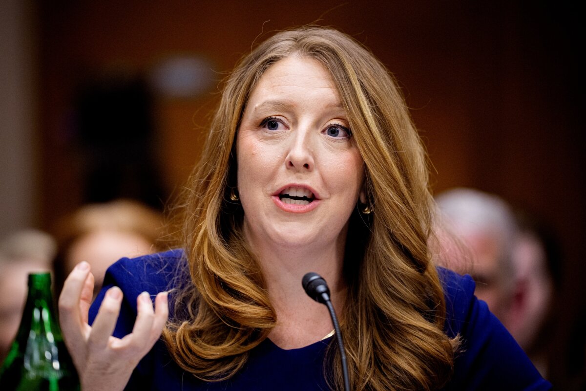 Dr. Casey Means in Washington on Feb. 25, 2026. (Andrew Harnik/Getty Images)