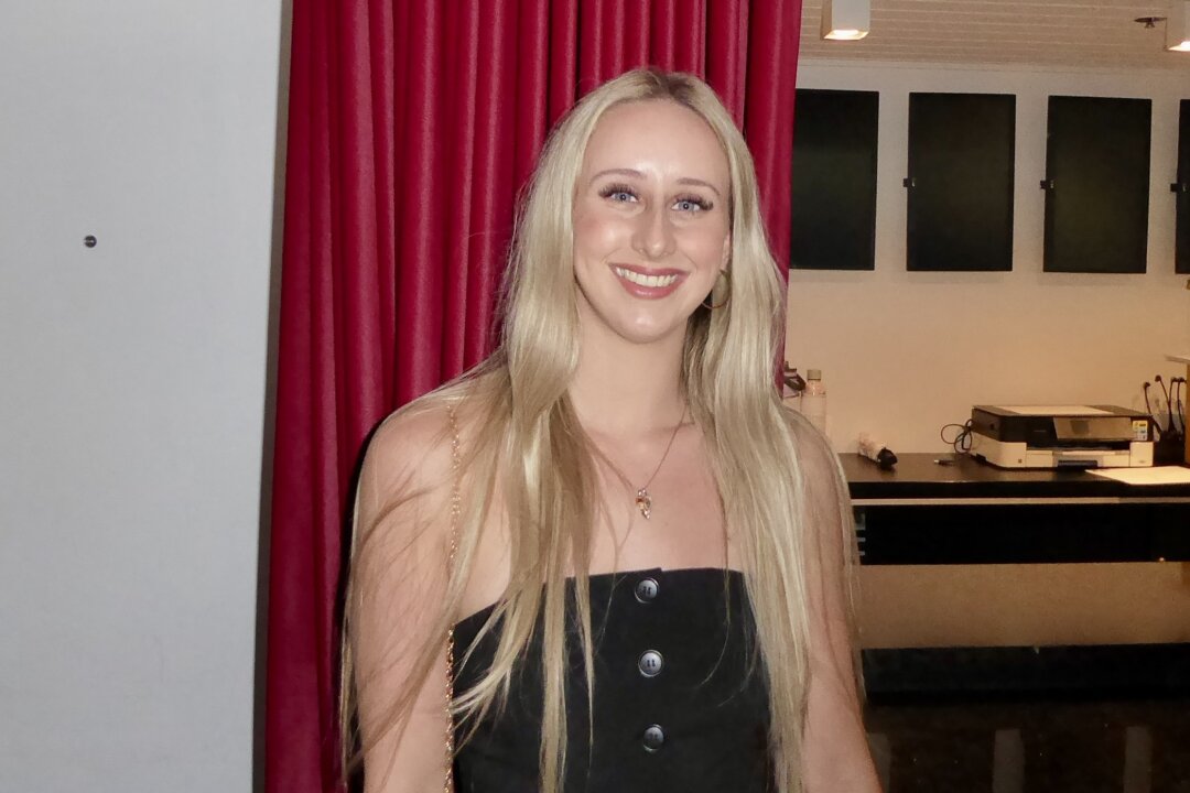 Courtney Damic enjoyed Shen Yun Performing Arts at the HOTA Home of the Arts in the Gold Coast, Australia, on Feb. 26, 2026. (Steve Xu/The Epoch Times)