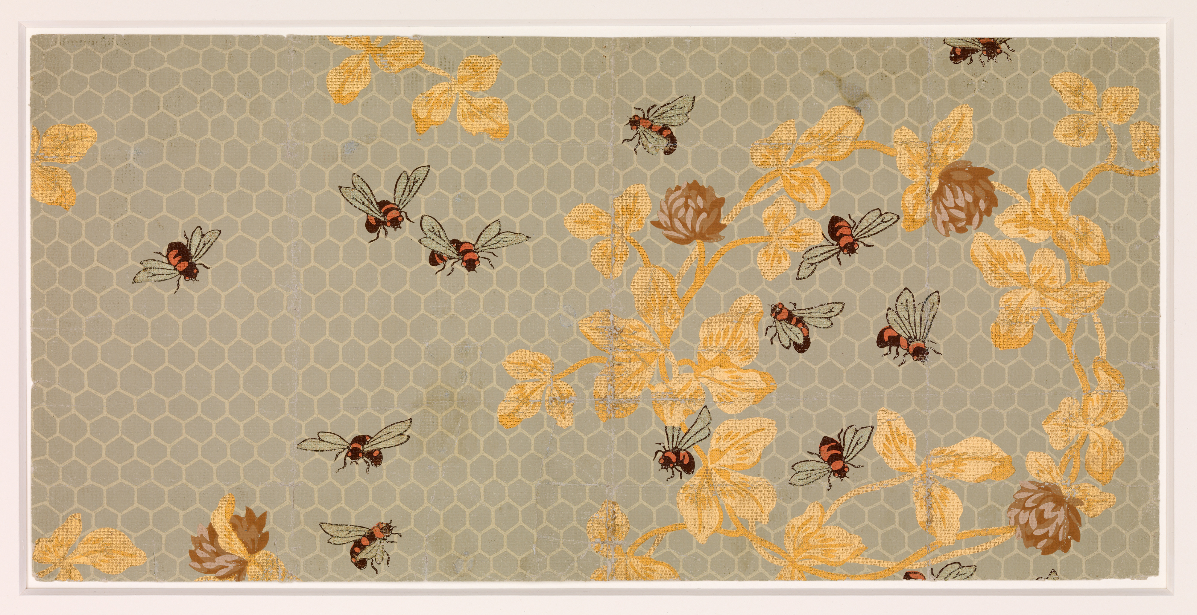  Bees with Honeycomb