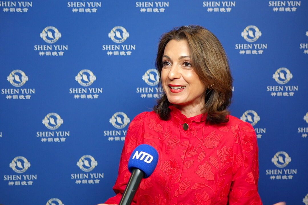 Sonia Anderson watched Shen Yun Performing Arts at the Wycombe Swan Theatre, in the UK, on Friday, Feb. 27, 2026. (NTD)