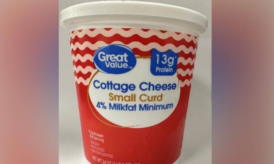 Cottage Cheese Sold in Walmart Recalled in 24 States