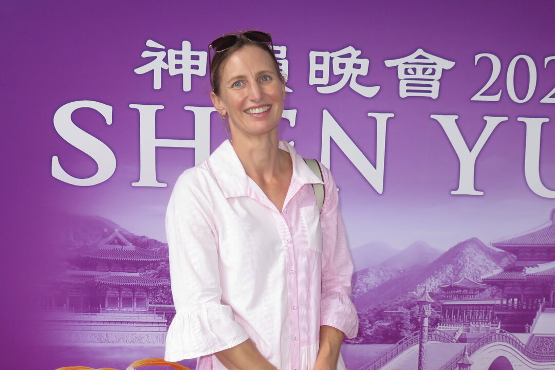 Renee Snedden enjoyed Shen Yun's matinee at the HOTA Home of the Arts, on the Gold Coast, Australia, on March 1, 2026. (Jing Li/The Epoch Times)