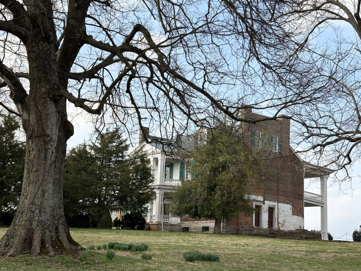 The Carnton mansion was a home and a field hospital for soldiers, though it is now a museum. (Deena Bouknight)