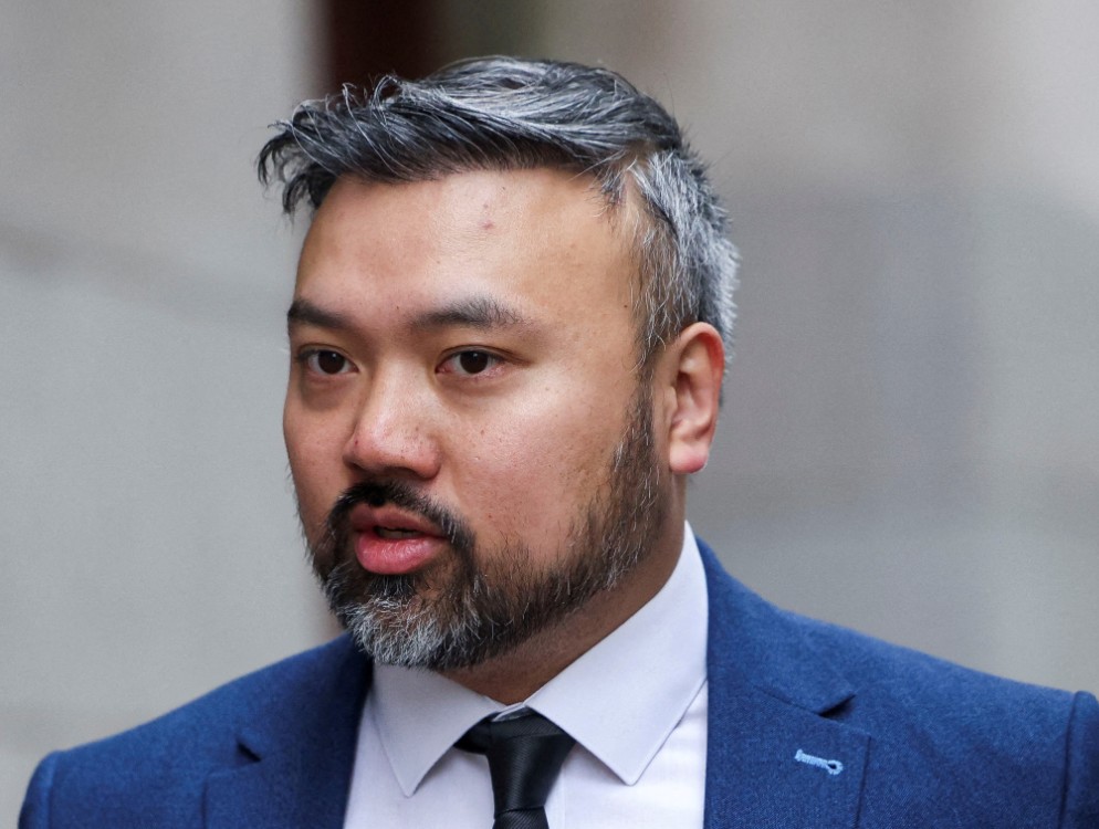 Chi Leung Wai, also known as Peter Wai, who went on trial in March 2026 accused of spying for Hong Kong, arrives after first being charged at the Old Bailey in London, on Oct. 25, 2024. (Hollie Adams/Reuters)