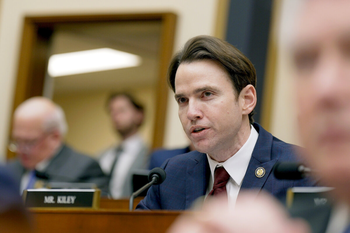 Rep. Kevin Kiley (R-Calif.) speaks during a House committee hearing on Capitol Hill in Washington on Jan. 22, 2026. (Al Drago/Getty Images)