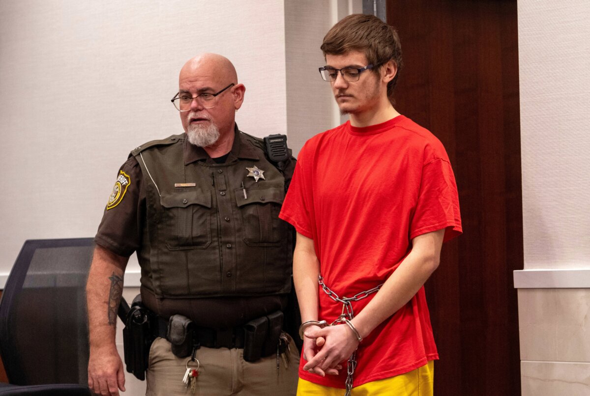Nikita Casap appears at his arraignment in Waukesha County Circuit Court, in Waukesha, Wis., on May 7, 2025. (Mark Hoffman/Milwaukee Journal-Sentinel via AP, Pool)