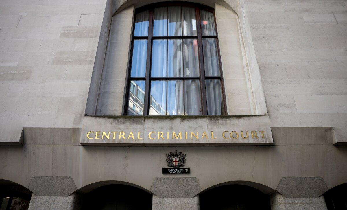 A general view of the Central Criminal Court, better known as the Old Bailey, in London on Sept. 26, 2024. (Jack Taylor/Getty Images)