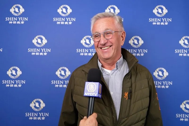 Alain Sohier, a former engineer, came to see Shen Yun at the Corum in Montpellier on March 4, 2026. (NTD)