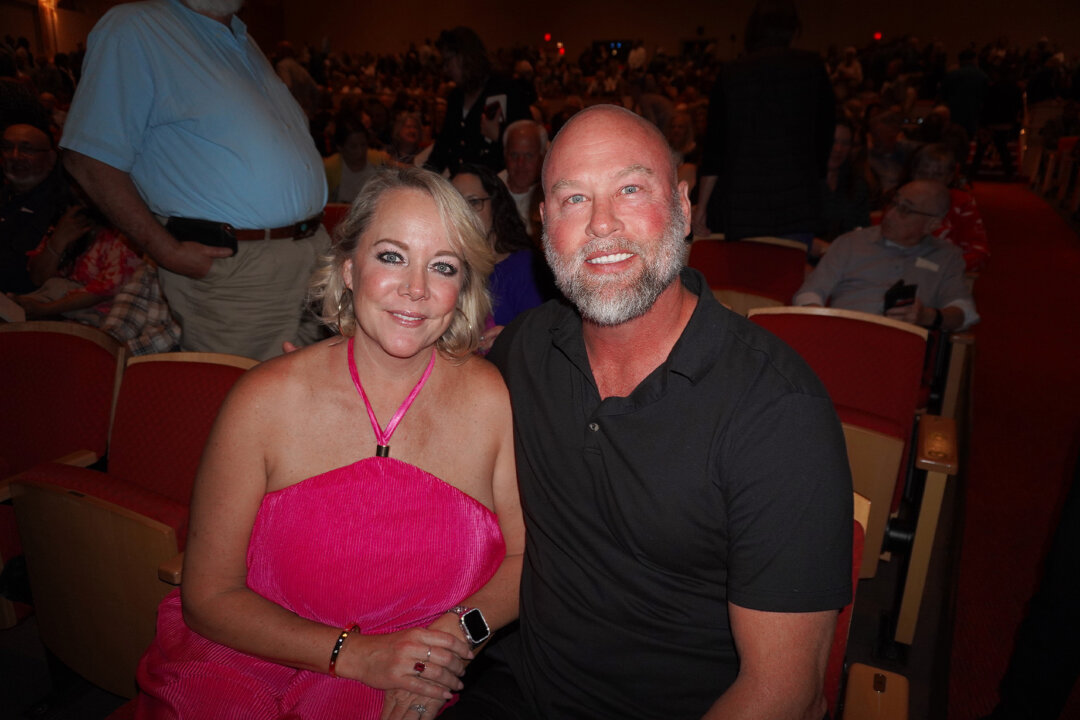 Christopher Hansen and his wife, Annette, attend Shen Yun Performing Arts at Symphony Hall in Phoenix, Ariz., on March 6, 2026. (Lily Yu/The Epoch Times)