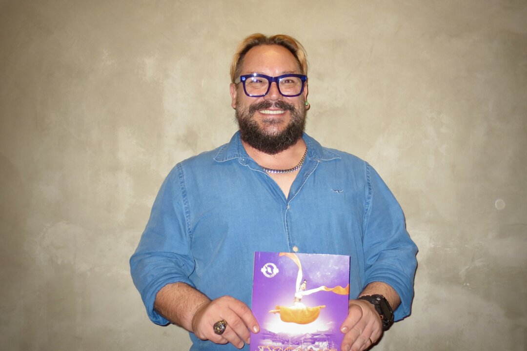 David Anthony attended Shen Yun Performing Arts at the Melbourne Convention and Exhibition Centre, Plenary Theatre on March 7, 2026. (Lucy Liu/Epoch Times)