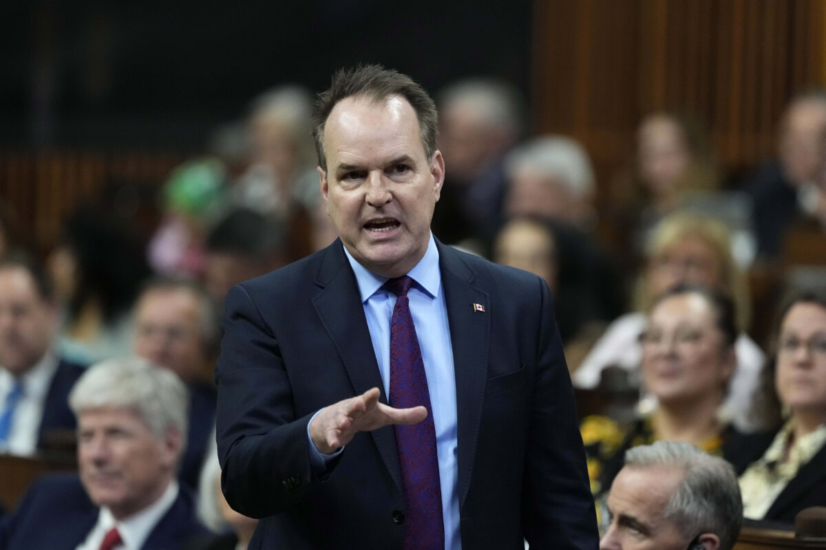 Minister of Transport and Leader of the Government in the House of Commons Steven MacKinnon rises during question period in the House of Commons on Parliament Hill in Ottawa on Feb. 24, 2026. (The Canadian Press/Justin Tang)