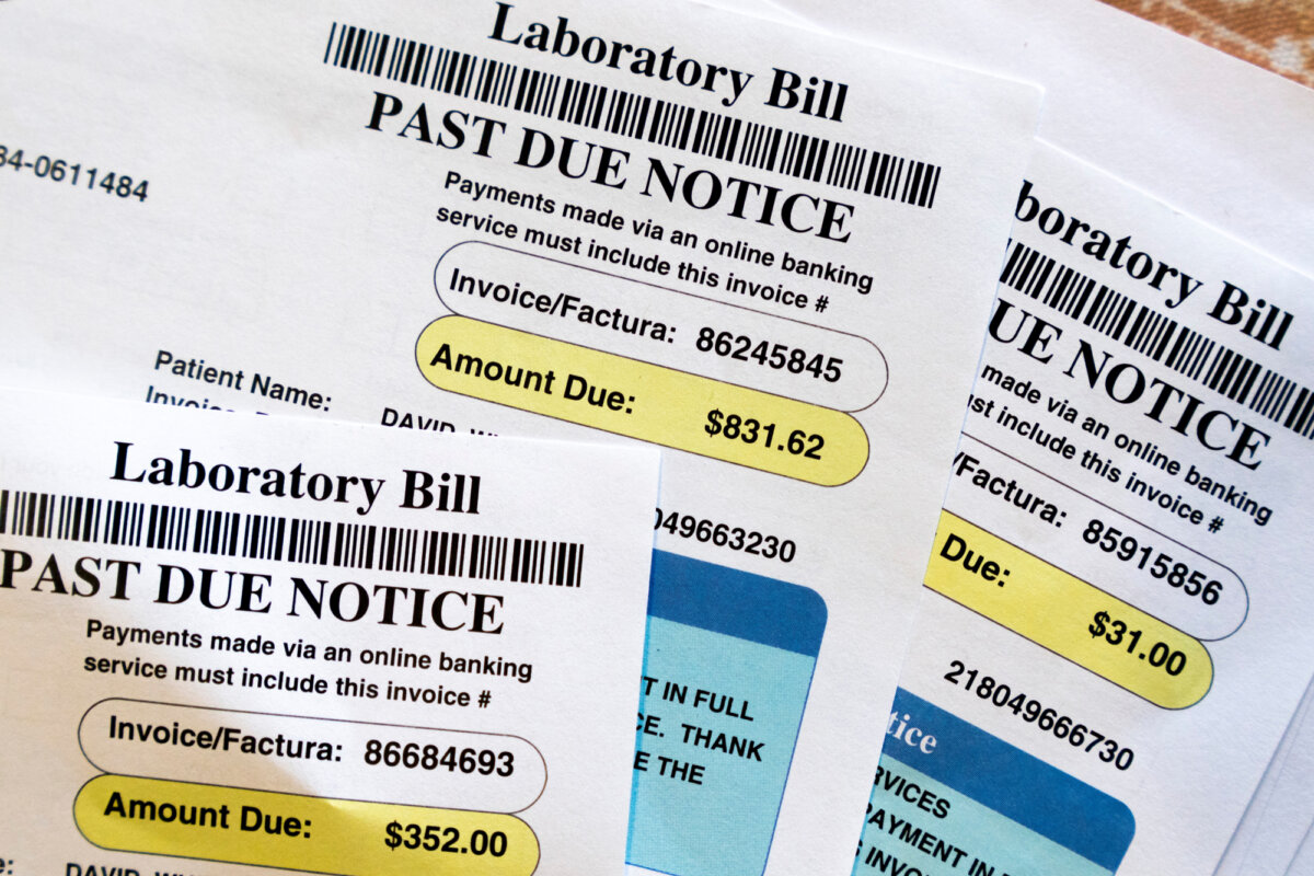 Medical bills in Temple Hills, Md., on June 26, 2023. (Jacquelyn Martin/File/AP Photo)