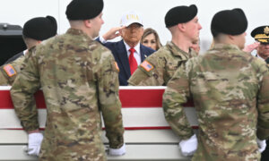 LIVE NOW: Trump Participates in Dignified Transfer Ceremony