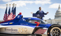 Transportation Secretary Duffy Unveils Amtrak’s Freedom 250 Acela Train