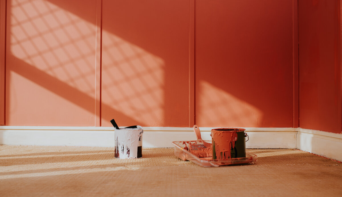 Interior painting is one of the most common home improvement projects because it can quickly change the appearance of a room without requiring major renovations. (Catherine Falls Commercial/Getty Images)