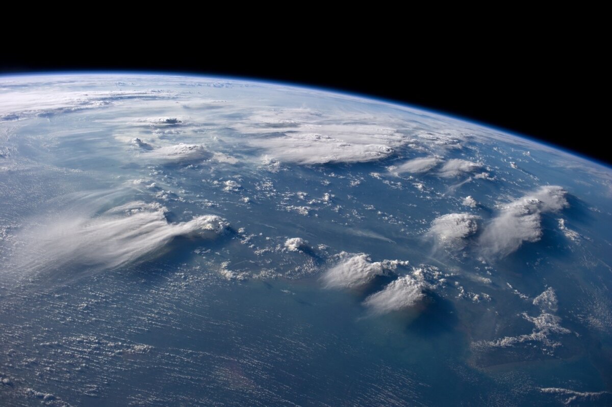An orbital view of Earth. (Public Domain/NASA)