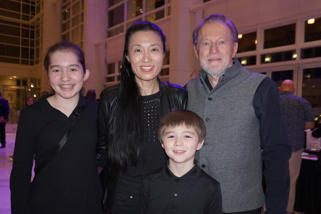 The Auernig enjoyed Shen Yun's evening performance at the George S. and Dolores Doré Eccles Theater on March 13, 2026. (Sherry Dong/The Epoch Times)