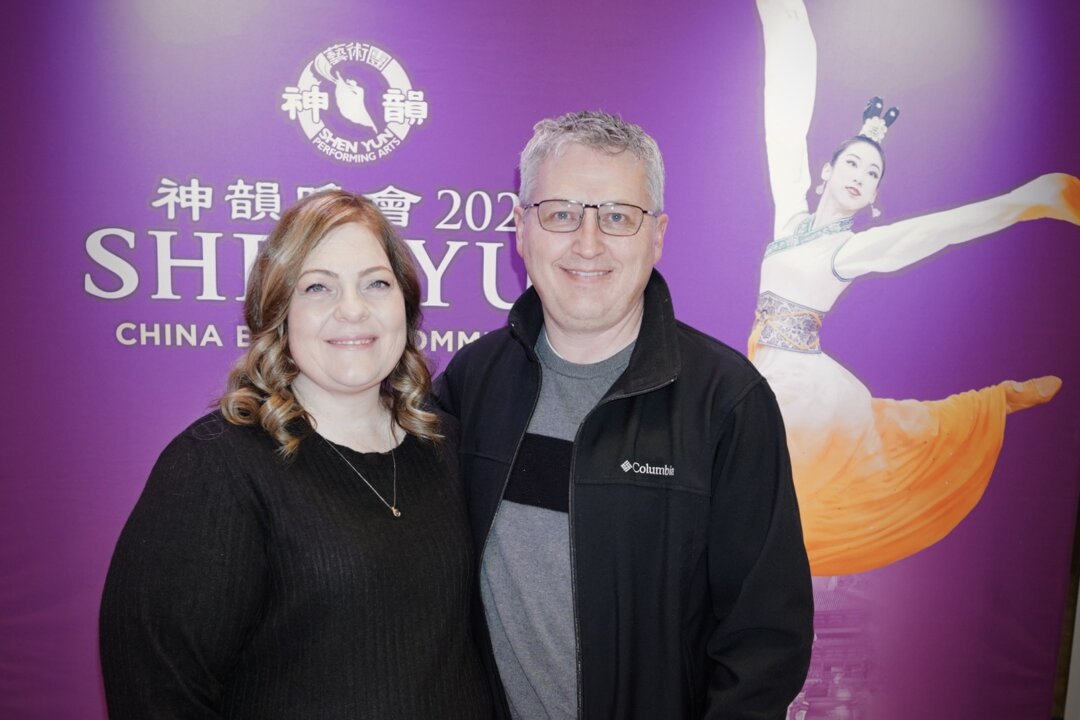 Marcia and Terry Ferrin enjoyed Shen Yun's evening performance at the George S. and Dolores Doré Eccles Theater on March 13, 2026. (Lily Yu/The Epoch Times)