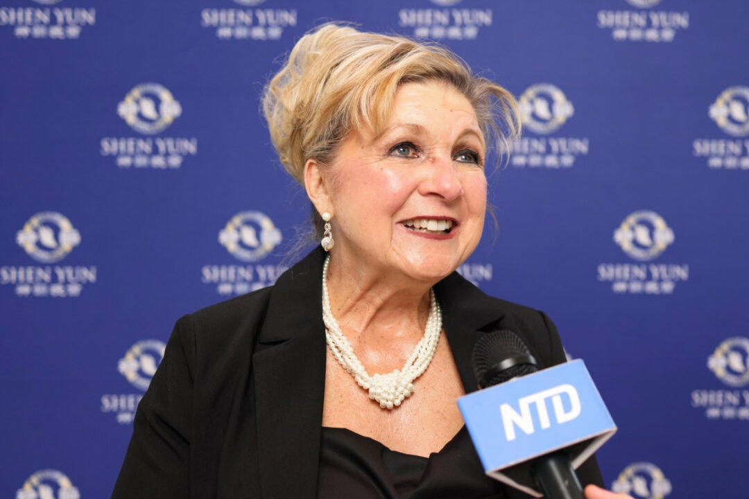 Barbara Olsen at the George S. and Dolores Doré Eccles Theater on March 14, 2026. (NTD)