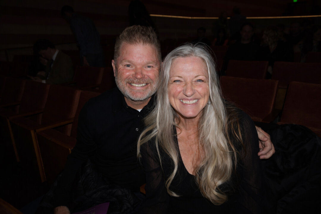 Matt Cottrell and Lisa Cottrell at the Shen Yun Performing Arts performance at George S. and Dolores Doré Eccles Theater, in Salt Lake City, on March 15, 2026. (Lily Yu/The Epoch Times)