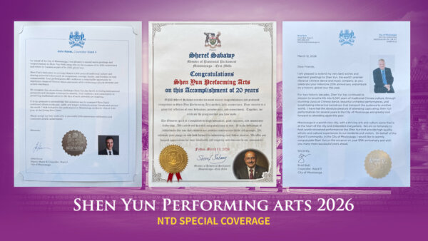 Canadian Politicians Welcome Shen Yun to Canada