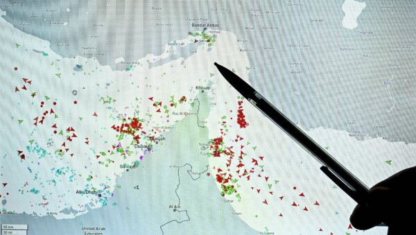 US Fires Bombs Near Strait of Hormuz