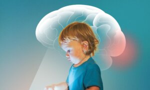 Baby Screen Time Linked to Brain Prematuration