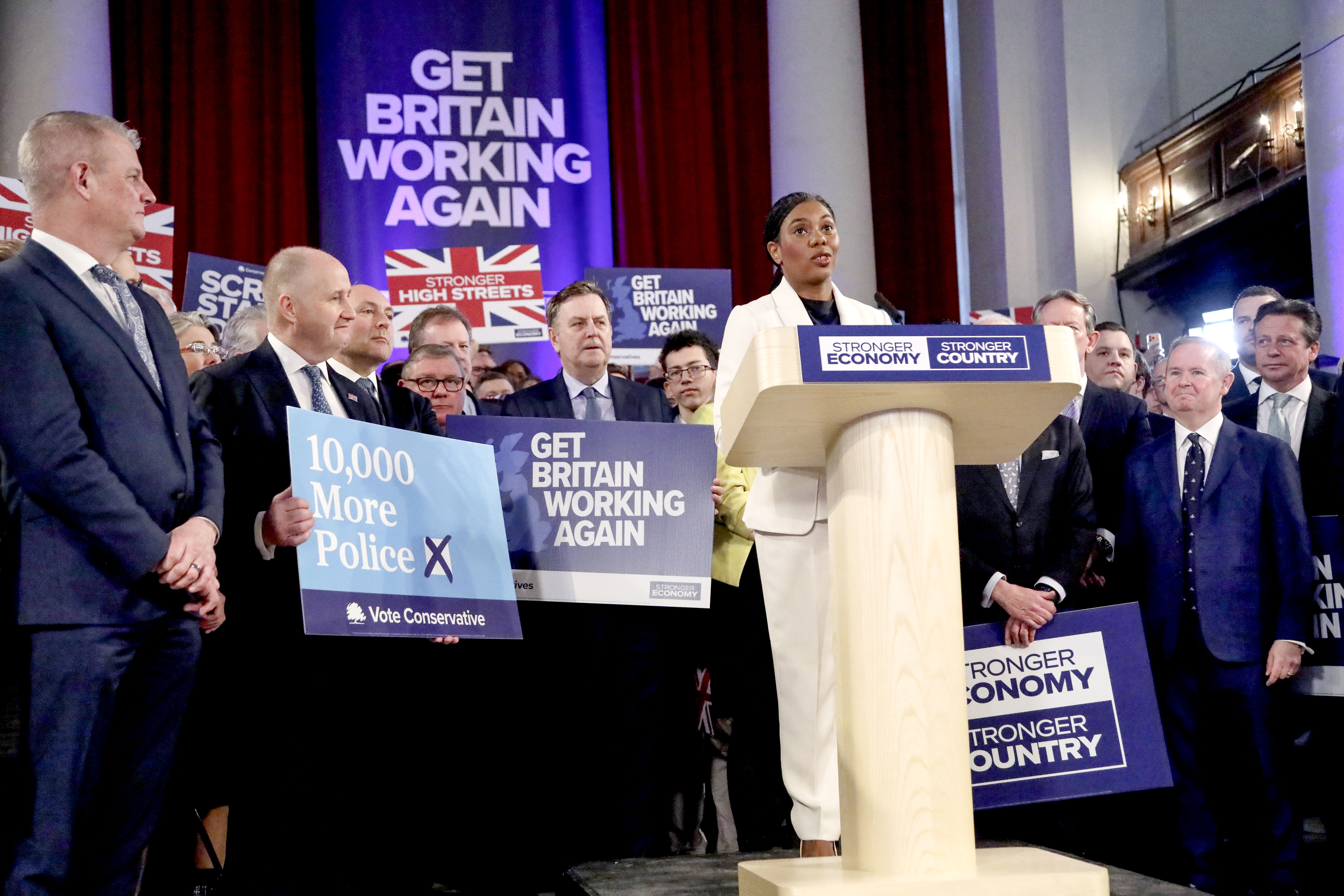 The Conservative Party Launch Their Local Election Campaign