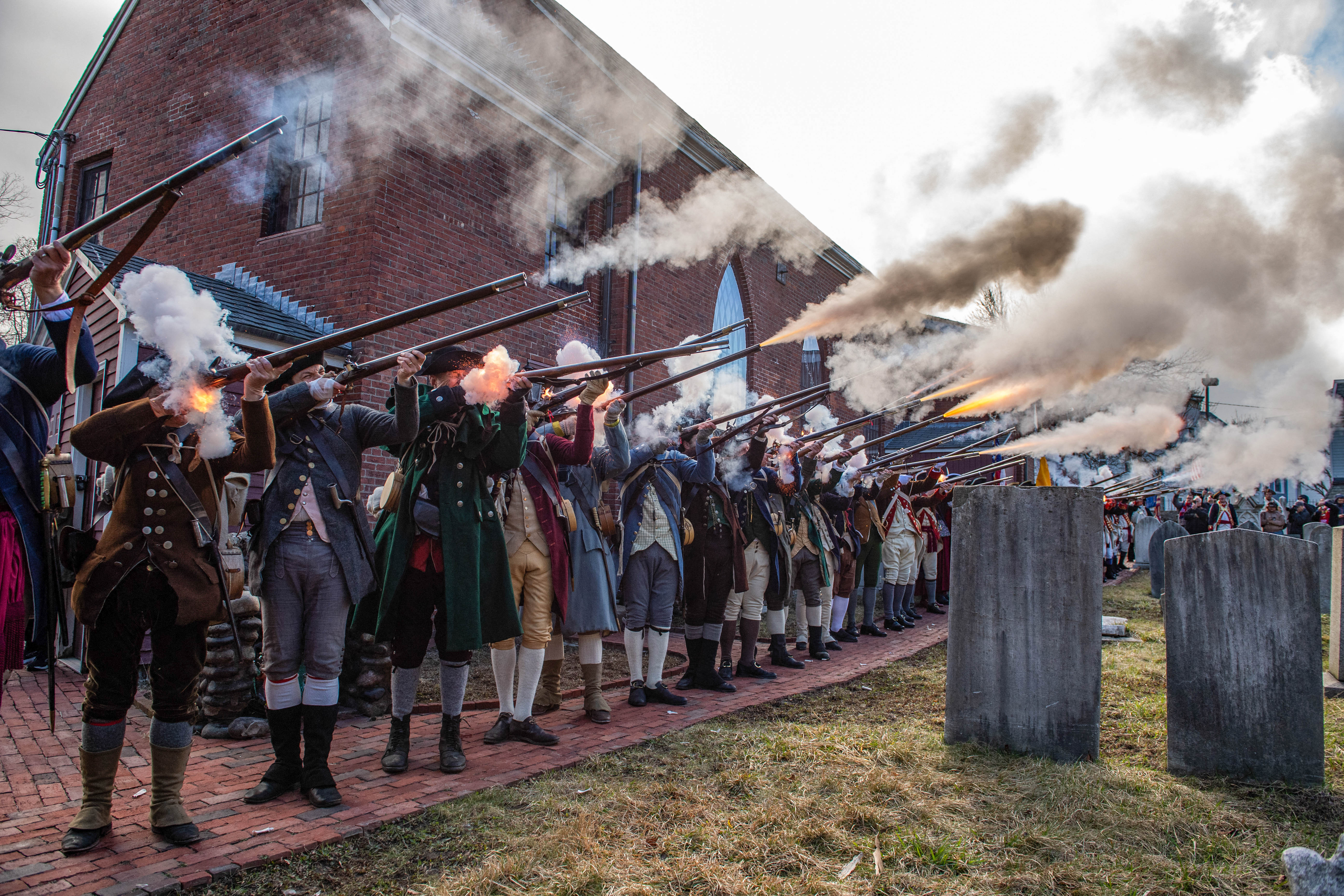 TOPSHOT-US-CELEBRATION-EVACUATION DAY