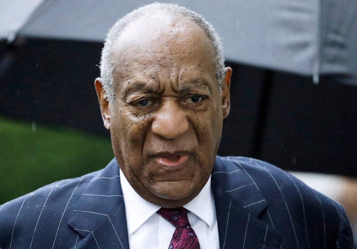 Bill Cosby arrives for a sentencing hearing following his sexual assault conviction at the Montgomery County Courthouse in Norristown Pa, on Sept. 25, 2018. (Matt Rourke/AP Photo)